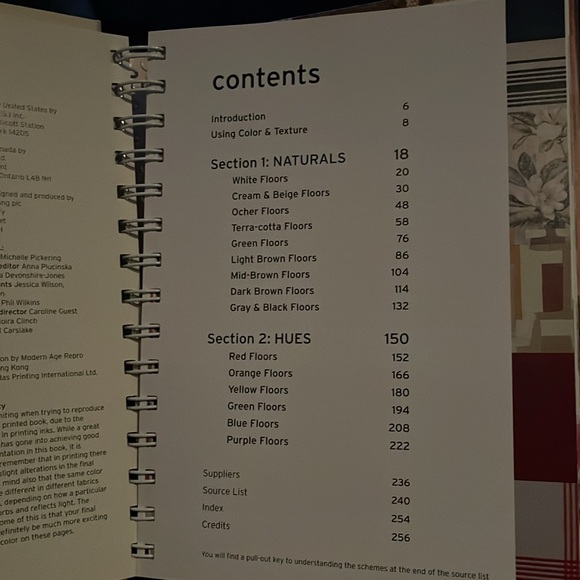NWOT Color & Texture Decorator book - Picture 4 of 16